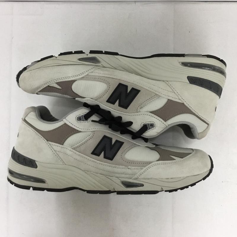 ニューバランス New Balance スニーカー スニーカー M991WIN USA11 イングランド製 箱有 US：10 ロゴ、文字 灰 / グレー / X 黒 / ブラック /  メンズ USED 古着 中古 10138828