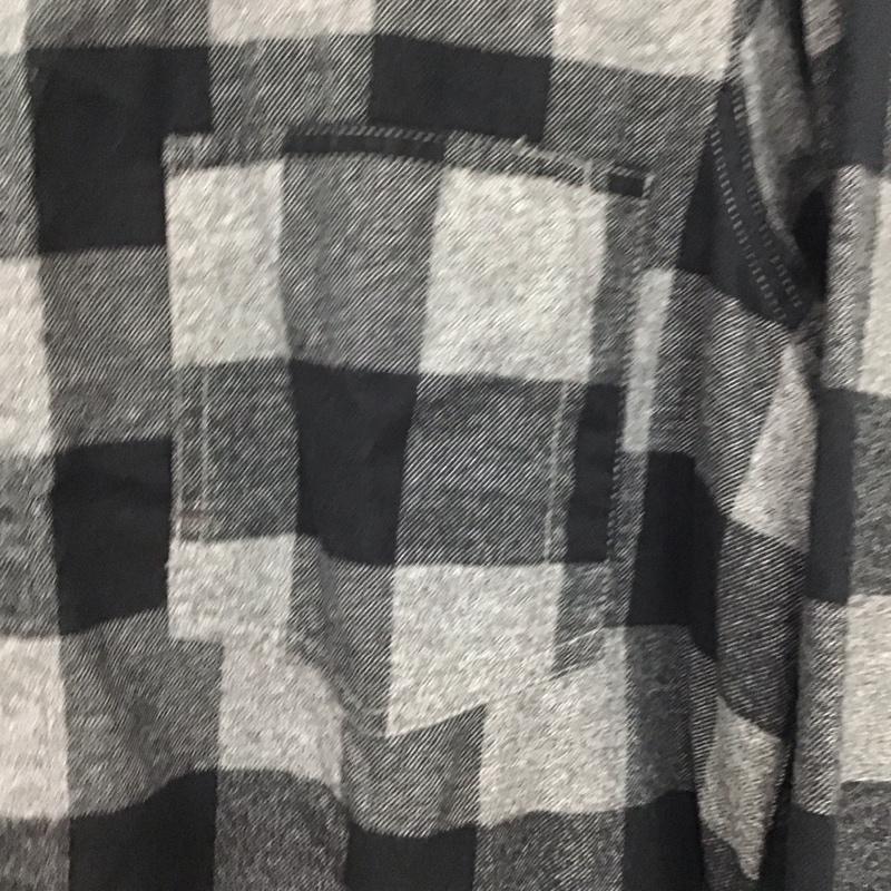 フリーホイーラーズ FREEWHEELERS シャツ、ブラウス 長袖 長袖シャツ チェックシャツ カラーシャツ チェック 黒 / ブラック / X 灰 / グレー /  メンズ USED 古着 中古 10140318