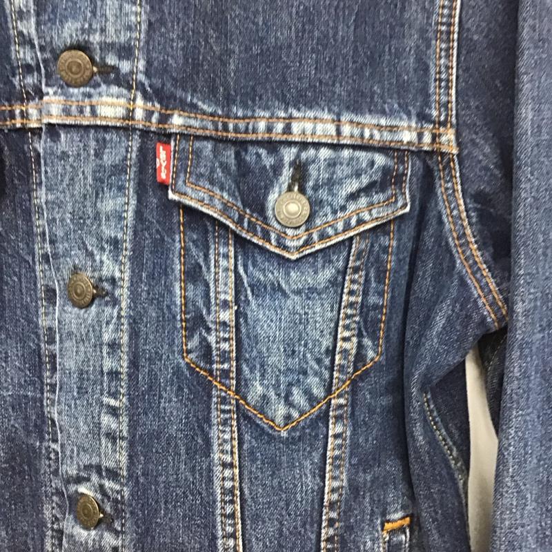 リーバイストラウスアンドコー Levi Strauss & co. ジャケット、上着 ジャケット、ブレザー デニムジャケット Gジャン アウター カジュアルジャケット M 無地 インディゴ / インディゴ /  メンズ USED 古着 中古 10140513