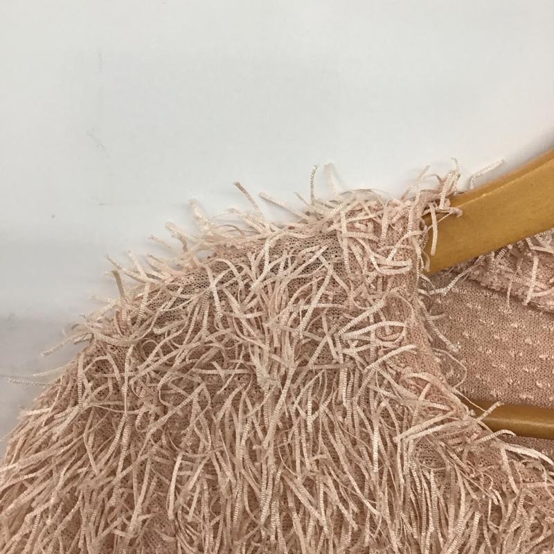 ザラ ZARA カットソー 半袖 M 無地 桃 / ピンク /  レディース USED 古着 中古 10149361