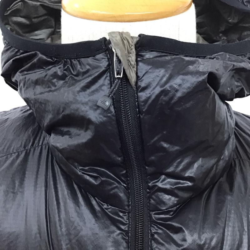 ザノースフェイス THE NORTH FACE ジャケット、上着 ジャンパー、ブルゾン nd18971 ライトヒートフーディー ジップアップジャケット アウター S ロゴ、文字 黒 / ブラック /  メンズ USED 古着 中古 10124830