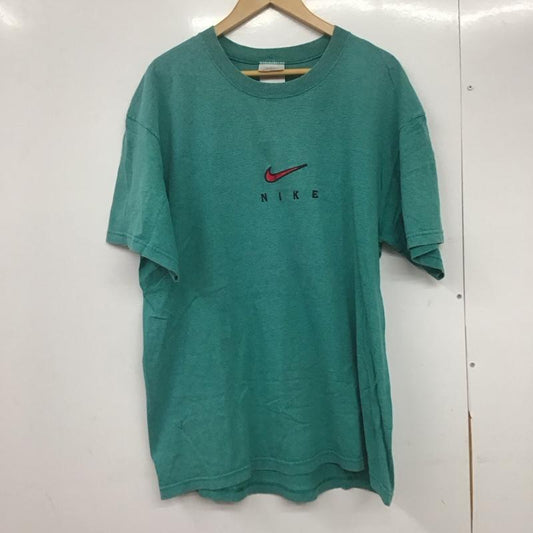 ナイキ NIKE Tシャツ 半袖 半袖カットソー プリントTシャツ クルーネックカットソー L ロゴ、文字 マルチカラー / マルチカラー /  メンズ USED 古着 中古 10145529