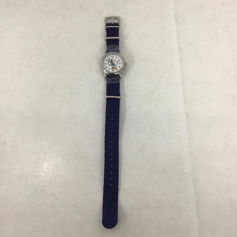 ディズニー Disney 腕時計 アナログ（クォーツ式） ミニーマウス 無地 X キャラクター 青 / ブルー /  レディース USED 古着 中古 10145141