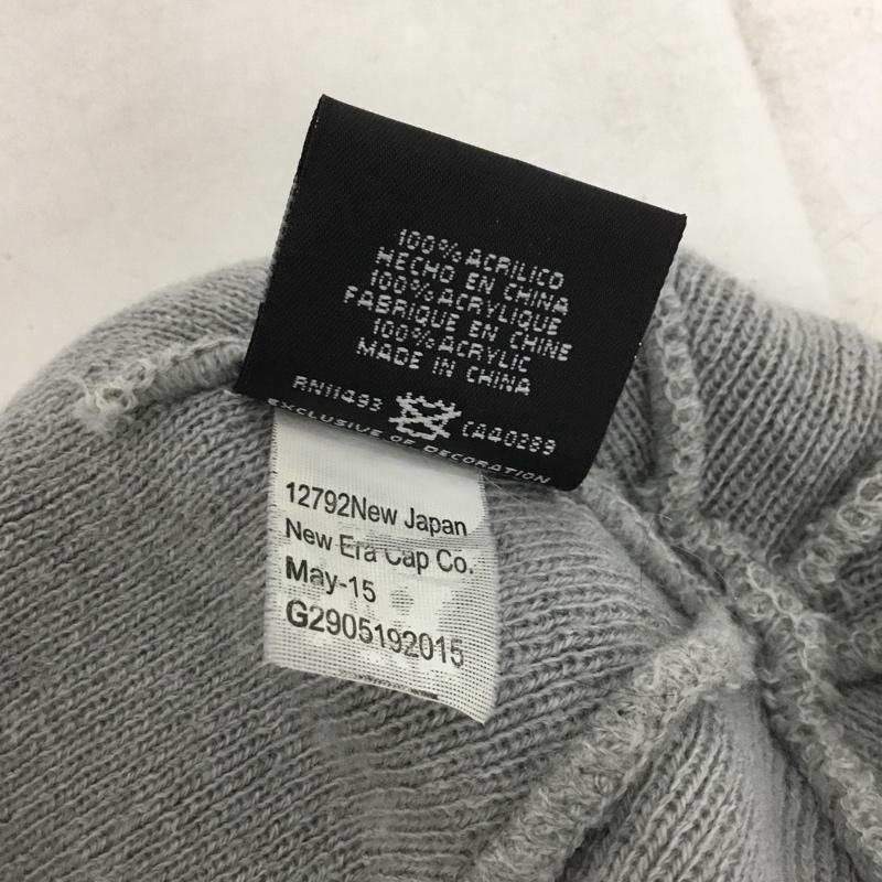 シュプリーム Supreme 帽子 ニット帽 New Era Box Logo Beanie ロゴ、文字 灰 / グレー /  メンズ USED 古着 中古 10146909