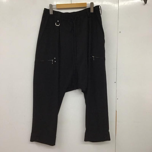 サイト s yte パンツ サルエルパンツ um-p77-912 サルエルパンツ 3 無地 黒 / ブラック /  メンズ USED 古着 中古 10150742
