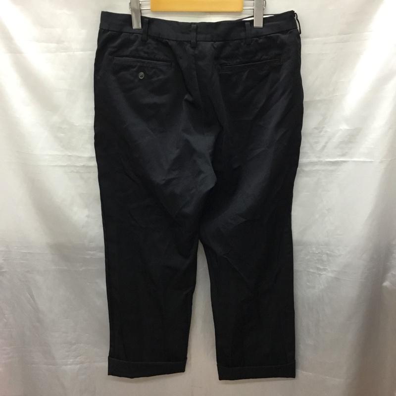 コムデギャルソンオムドゥ COMME des GARCONS HOMME DEUX パンツ スラックス スラックスパンツ ワイドパンツ カジュアルパンツ XL 無地 紺 / ネイビー /  メンズ USED 古着 中古 10120456