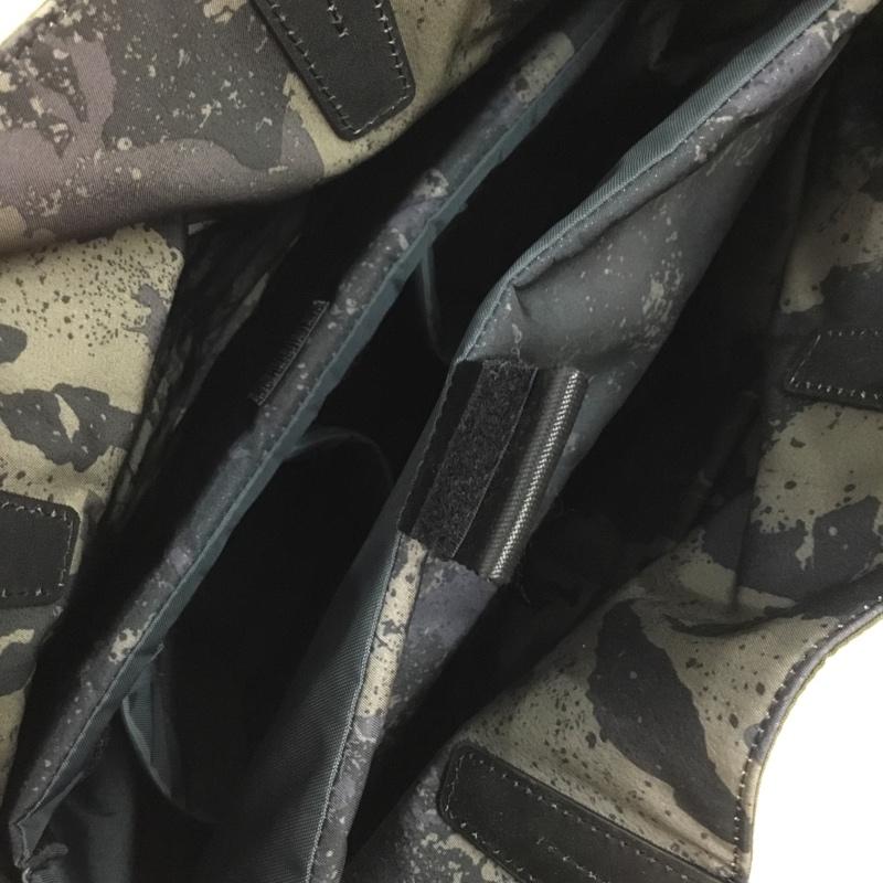 古着 USED トートバッグ トートバッグ LUXXE リバーシブル カメラトートバッグ オリーブ カモフラ タグ付き カモフラージュ柄・迷彩 X 無地 マルチカラー / マルチカラー /  メンズ USED 古着 中古 10145229