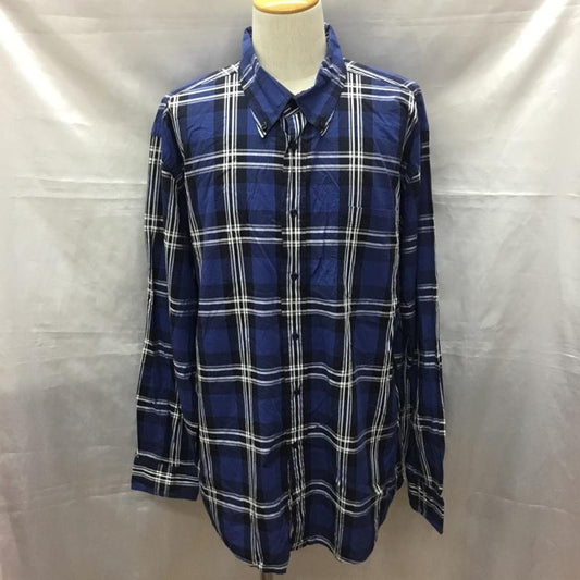 トミーヒルフィガー TOMMY HILFIGER シャツ、ブラウス 長袖 長袖シャツ カラーシャツ ポケットシャツ ボタンダウン チェックシャツ XL チェック マルチカラー / マルチカラー /  メンズ USED 古着 中古 10115117