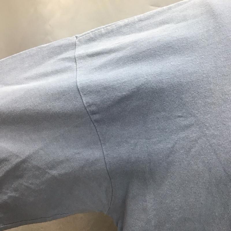 カンゴール KANGOL Tシャツ 半袖 YGLUA21-C050 オーバーサイズ LL ロゴ、文字 水色 / ライトブルー /  メンズ USED 古着 中古 10117051