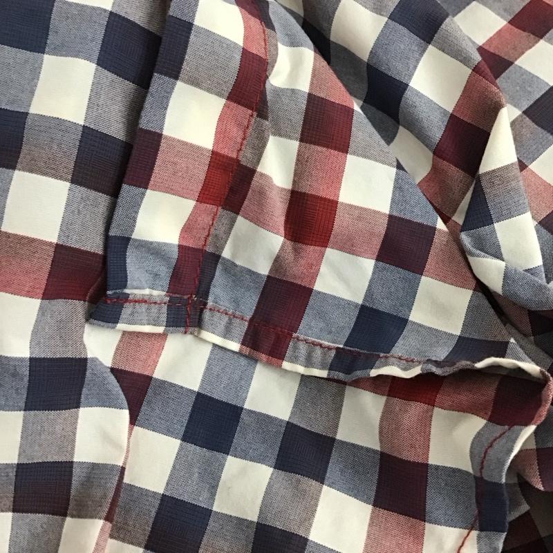 ザノースフェイス THE NORTH FACE シャツ、ブラウス 半袖 nf0a2umr 半袖シャツ チェックシャツ ポケットシャツ S ロゴ、文字 マルチカラー / マルチカラー /  メンズ USED 古着 中古 10138142