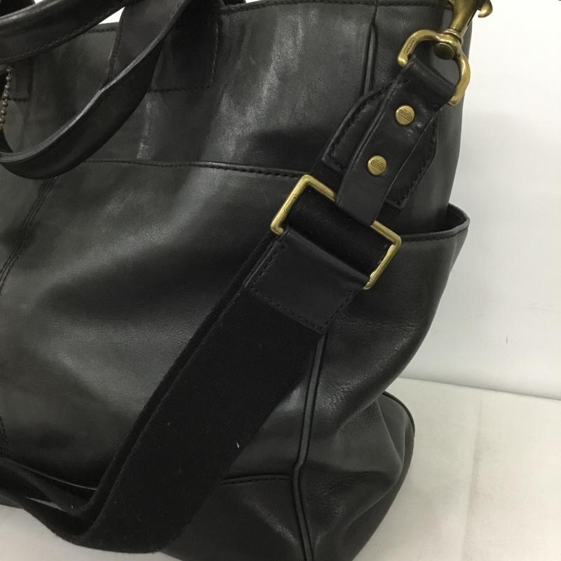 コーチ COACH トートバッグ トートバッグ F1276-70801 HG2012 Limited Edition 2WAY ショルダー  黒 / ブラック /  メンズ USED 古着 中古 10149482
