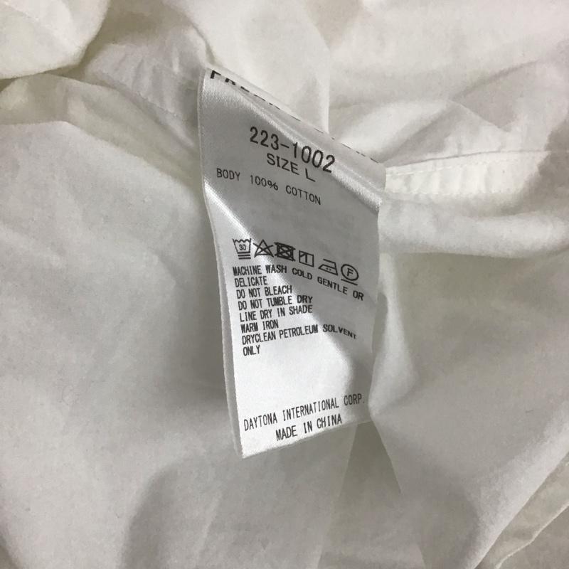 フリークスストア FREAK S STORE シャツ、ブラウス 長袖 L 無地 白 / ホワイト /  メンズ USED 古着 中古 10129833