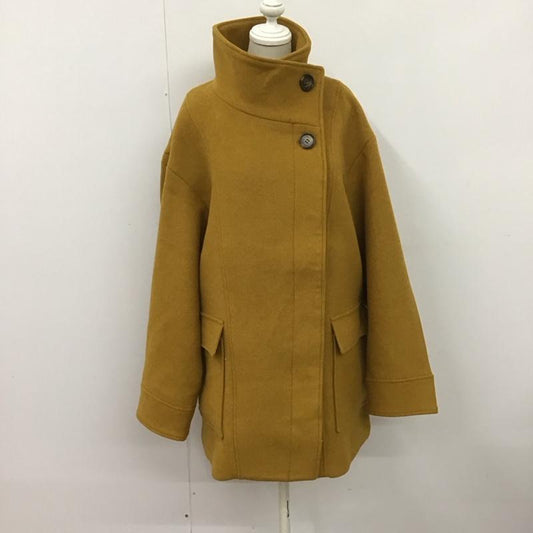 マウジー MOUSSY コート コート一般 010GA630-6310 STAND COLLAR MIDDLE コート 1 無地 マスタード / マスタード /  レディース USED 古着 中古 10124505