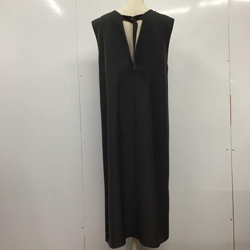 ビームス ハート BEAMS HEART ワンピース ロングスカート 43-26-0131-151 ジャンパースカート ジレ 無地 灰 / グレー /  レディース USED 古着 中古 10133335