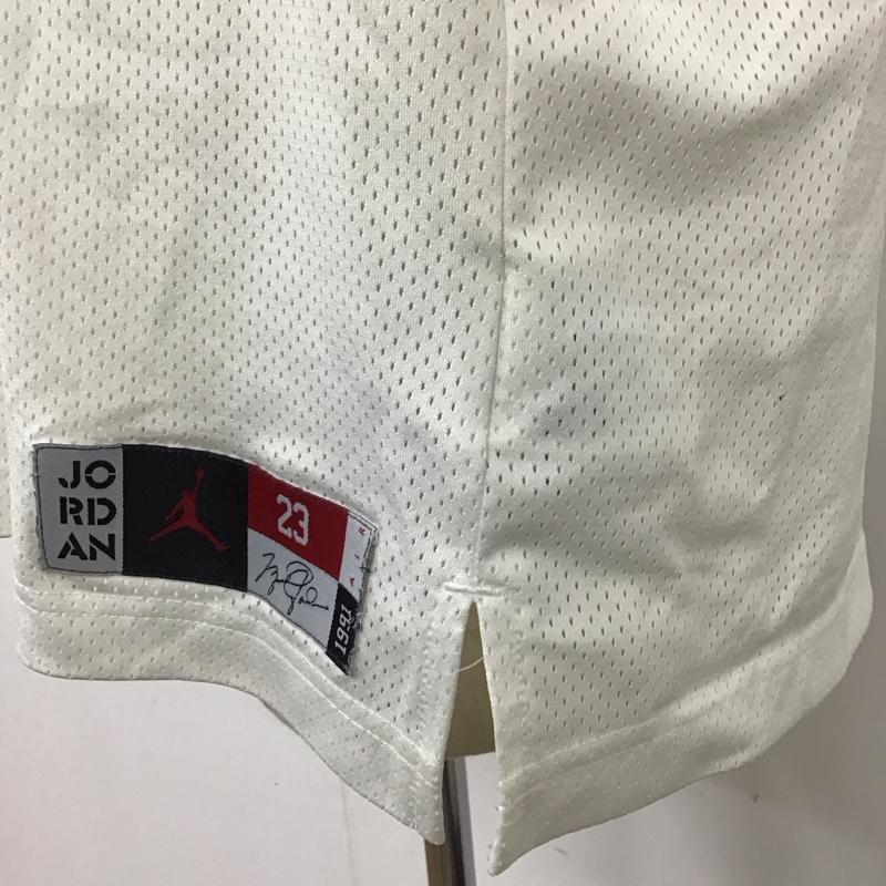 エアジョーダン AIR JORDAN タンクトップ タンクトップ タンクトップ ノースリーブカットソー スポーツウェア L プリント 白 / ホワイト /  メンズ USED 古着 中古 10119963
