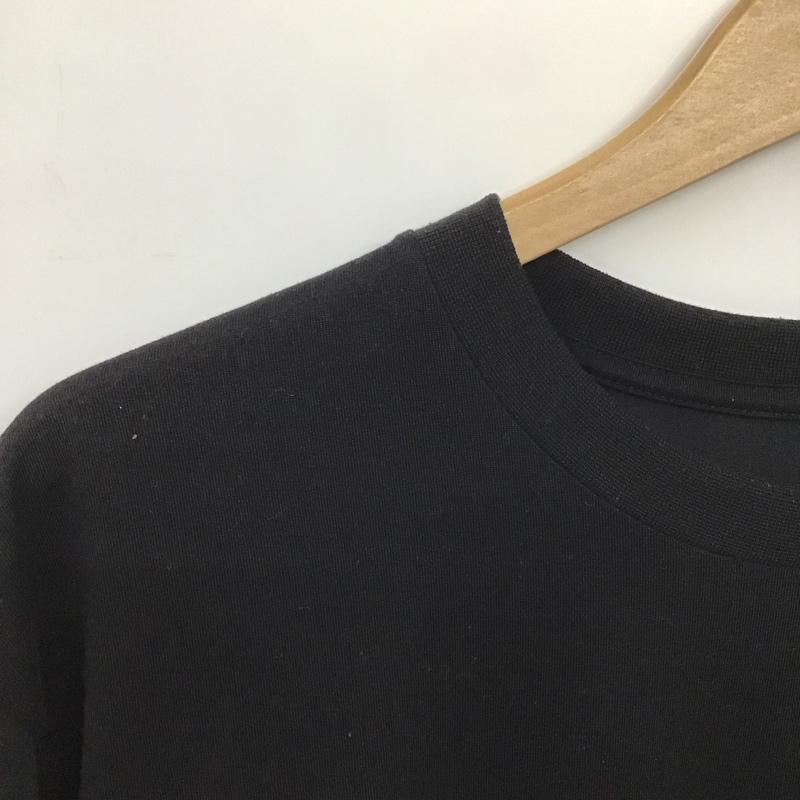 ザノースフェイス THE NORTH FACE Tシャツ 半袖 nt32437 スクエアカモフラージュ 半袖カットソー プリントTシャツ L ロゴ、文字 黒 / ブラック /  メンズ USED 古着 中古 10132748