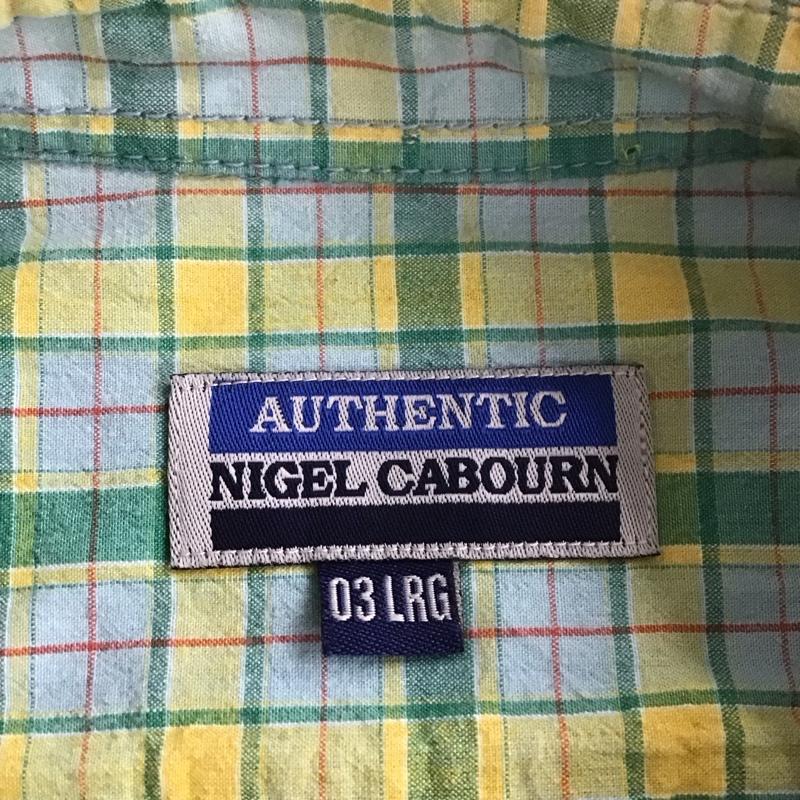 ナイジェルケーボン Nigel Cabourn シャツ、ブラウス 長袖 旧タグ L チェック マルチカラー / マルチカラー /  メンズ USED 古着 中古 10108066