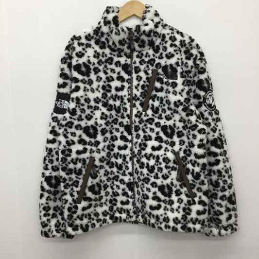 ザノースフェイス THE NORTH FACE ジャケット、上着 ジャケット、ブレザー NJ4FM60N RIMO FLEECE JACKET L ヒョウ柄・レオパード柄 白 / ホワイト / X 黒 / ブラック /  メンズ USED 古着 中古 10138375