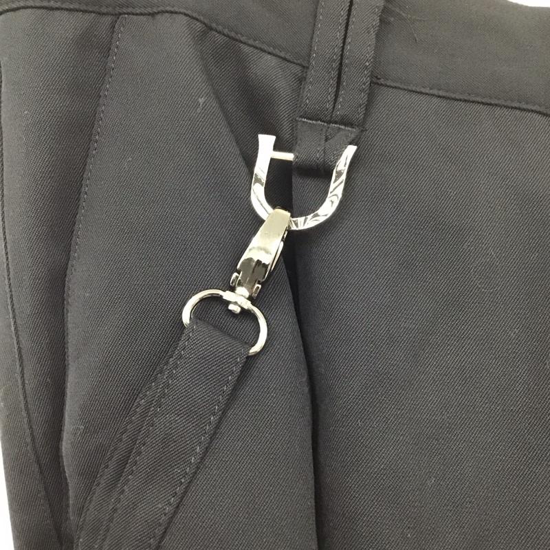 キリュウキリュウ kiryuyrik パンツ ショートパンツ ハーフパンツ ショートパンツ カジュアルパンツ ワイドパンツ M 無地 黒 / ブラック /  メンズ USED 古着 中古 10110435