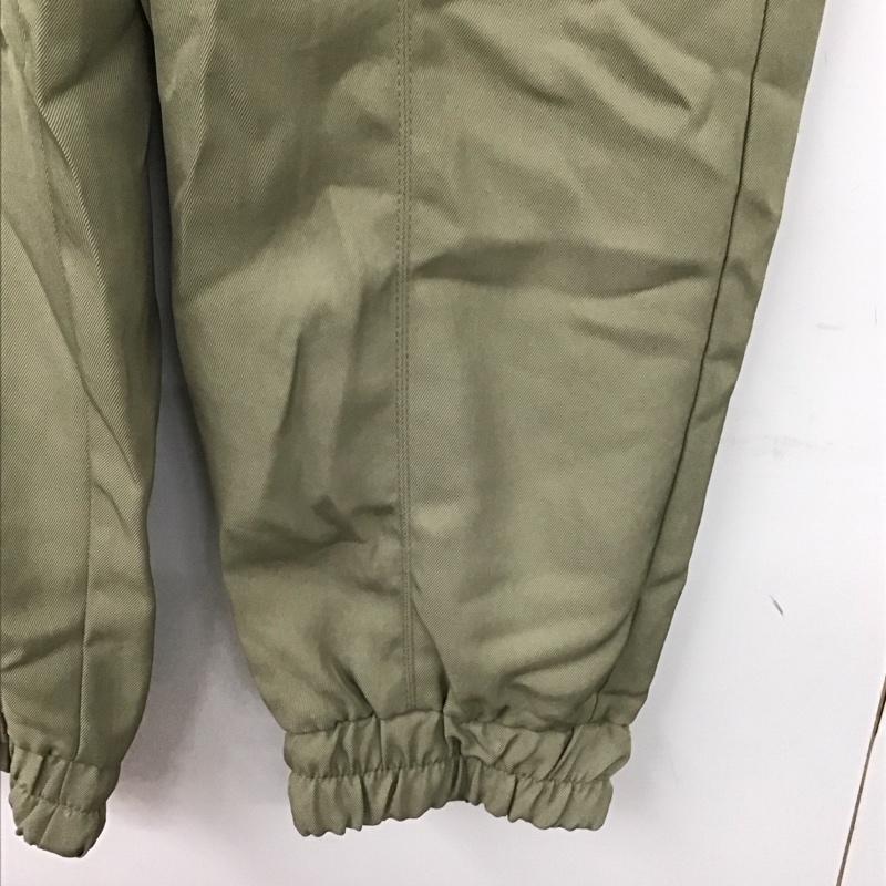 ザラ ZARA パンツ ワークパンツ、ペインターパンツ ワークパンツ ワイドパンツ カジュアルパンツ M 無地 カーキ / カーキ /  レディース USED 古着 中古 10142660