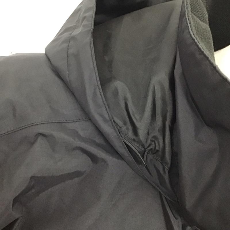 ザノースフェイス THE NORTH FACE ジャケット、上着 ジャンパー、ブルゾン nf0a2vd5 ナイロンジャケット ジップアップパーカー L ロゴ、文字 黒 / ブラック /  メンズ USED 古着 中古 10124087