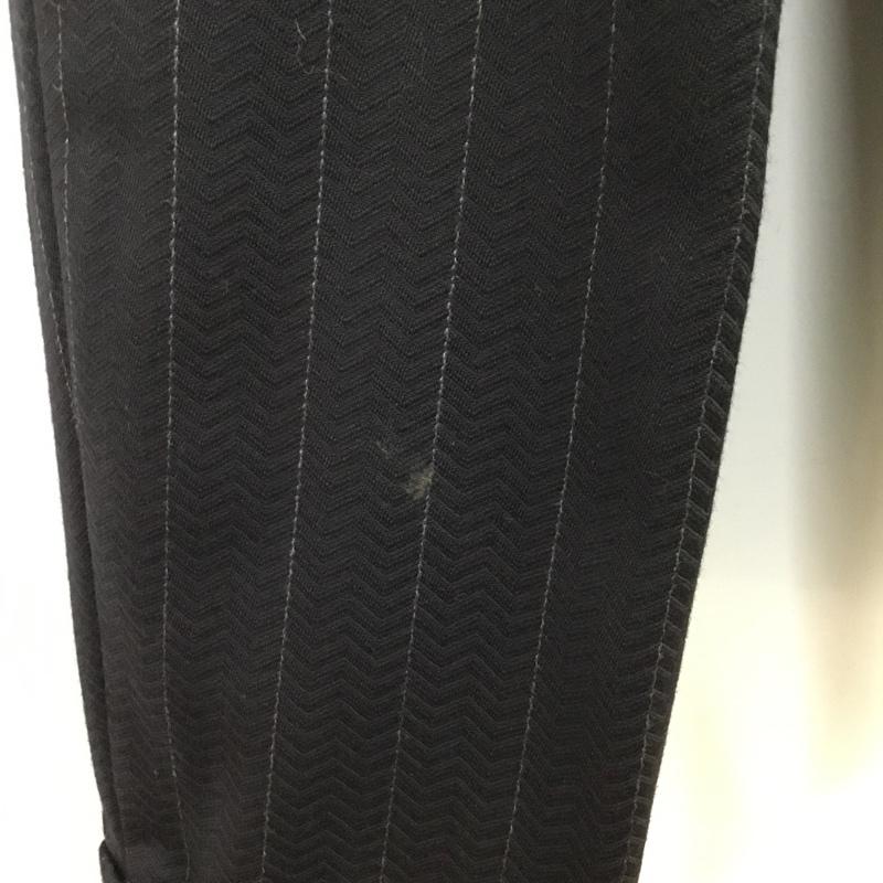 ジャンニヴェルサーチ GIANNI VERSACE セットアップ セットアップ セットアップ カジュアルジャケット カジュアルパンツ 2点セット 46 ストライプ 黒 / ブラック /  メンズ USED 古着 中古 10120781