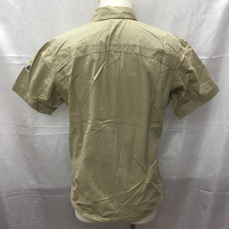 エディーバウアー Eddie Bauer シャツ、ブラウス 半袖 タグ付き ミリタリー S ロゴ、文字 ベージュ / ベージュ /  メンズ USED 古着 中古 10112871