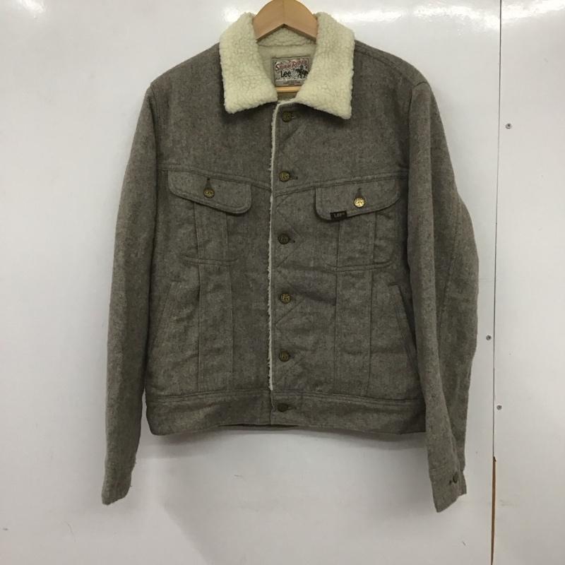 ビーミングライフストアバイビームス B:MING LIFESTORE by BEAMS ジャケット、上着 ジャケット、ブレザー lb0140 ボアジャケット アウター stormrider lee M ロゴ、文字 灰 / グレー /  メンズ USED 古着 中古 10139759