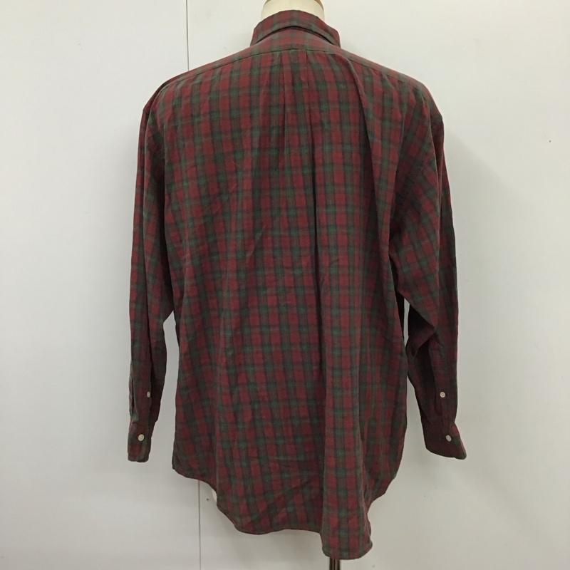 ラルフローレン RALPHLAUREN シャツ、ブラウス 長袖 ボタンダウン コットン チェック L ワンポイント マルチカラー / マルチカラー /  メンズ USED 古着 中古 10114955