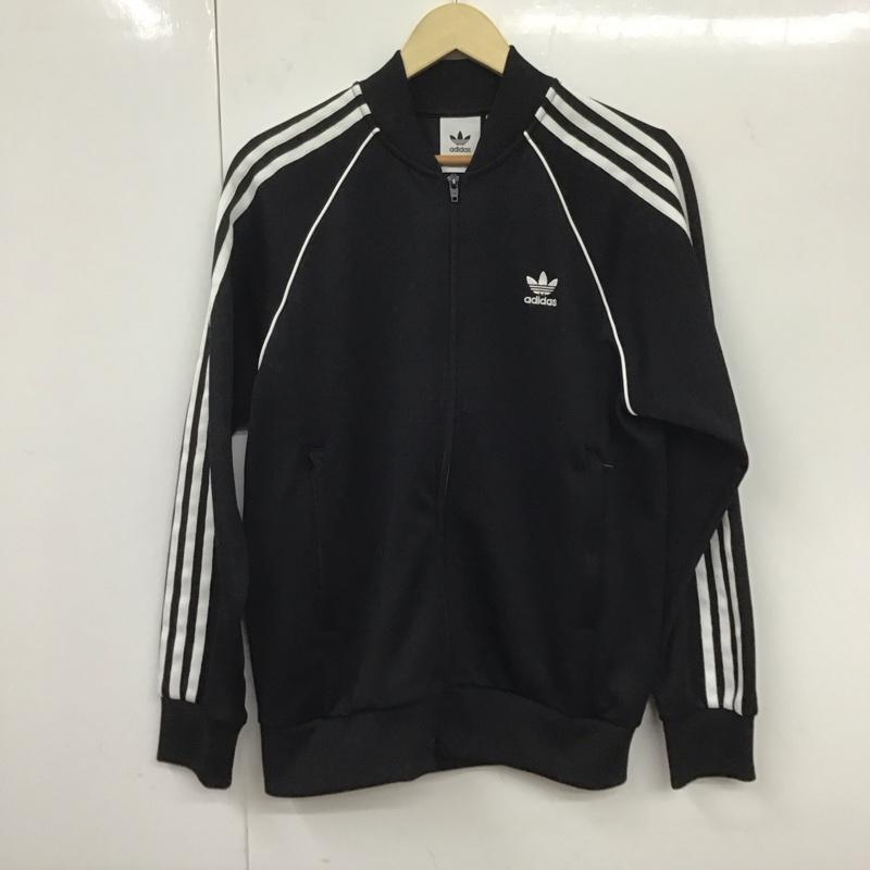 アディダス adidas ジャケット、上着 ジャケット、ブレザー CW1256 SST TRACK スーパースター トラックジャケット 無地 黒 / ブラック /  メンズ USED 古着 中古 10132024