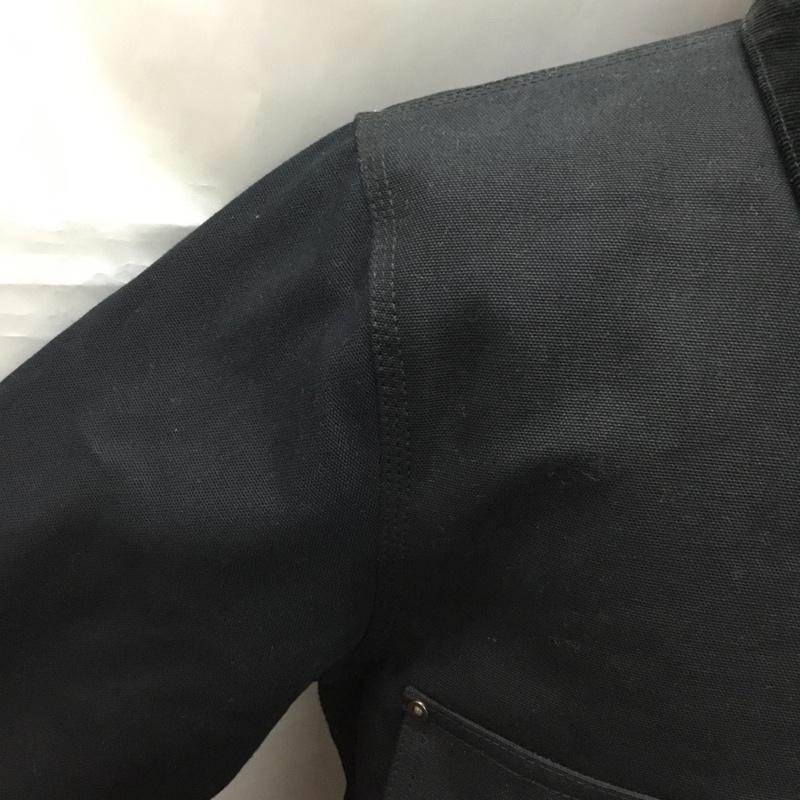 マスターマインド mastermind JAPAN ジャケット、上着 ジャケット、ブレザー 92010011101131 CarharttWIP コラボ WorkShirtJacket ワークシャツジャケット Gジャン M ロゴ、文字 黒 / ブラック /  メンズ USED 古着 中古 10109449