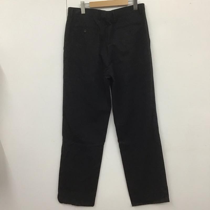 ドルチェアンドガッバーナ DOLCE&GABBANA パンツ スラックス スラックス ワイドパンツ カジュアルパンツ ストレートパンツ 無地 黒 / ブラック /  メンズ USED 古着 中古 10106564