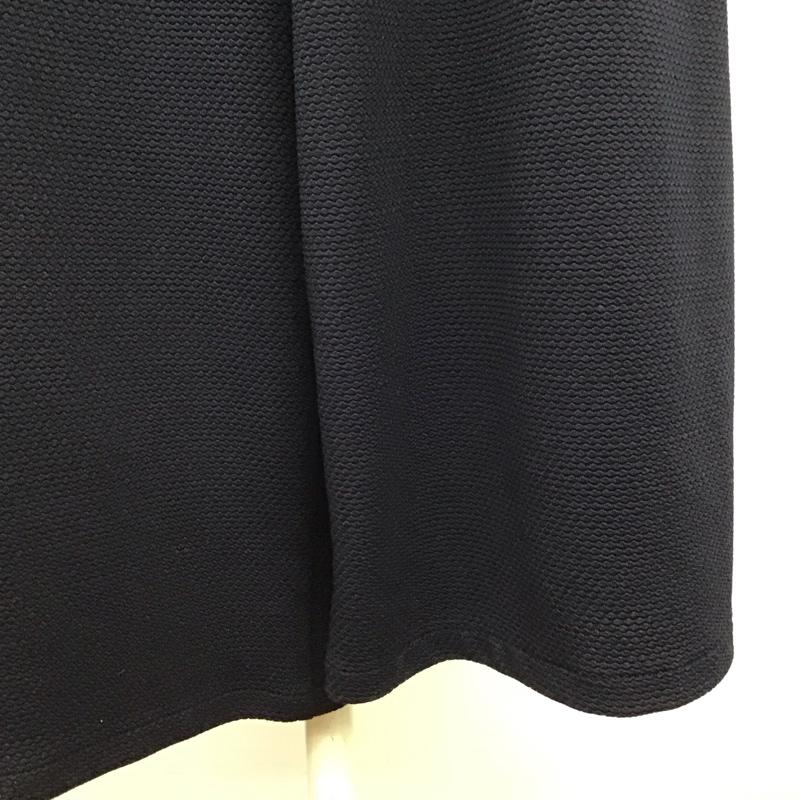 ザラコレクション ZARA COLLECTION ワンピース ロングスカート 半袖ロングワンピース フレアスカート 切り替えワンピース M 無地 紺 / ネイビー /  レディース USED 古着 中古 10122714