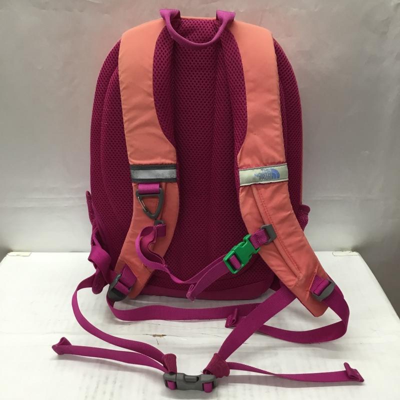 ザノースフェイス THE NORTH FACE バッグ バッグ NMJ71251 SMALL DAY スモールデイ キッズ リュック デイバッグ ロゴ、文字 桃 / ピンク / X 青 / ブルー / X マゼンタ / マゼンタ /  ガールズ USED 古着 中古 10108075