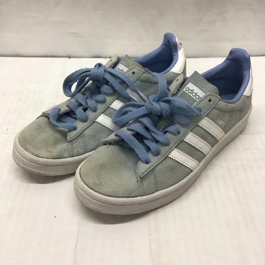 アディダス adidas スニーカー スニーカー DB0983 CAMPUS SUEDE 22.5cm 22.5cm ロゴ、文字 水色 / ライトブルー / X 白 / ホワイト /  レディース USED 古着 中古 10118785