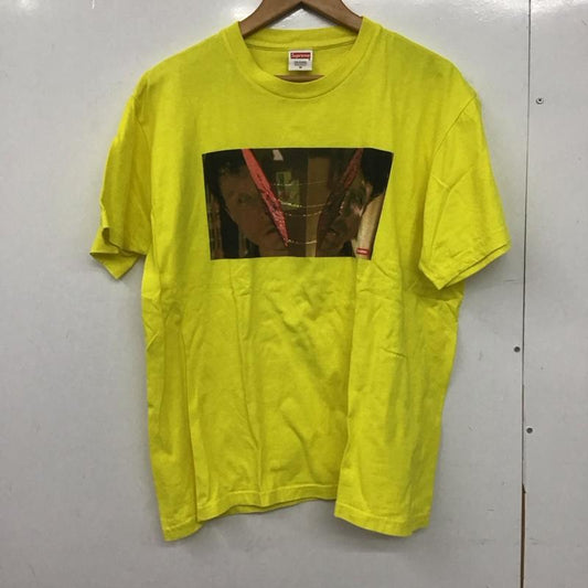 シュプリーム Supreme Tシャツ 半袖 20SS ICHITHEKILLERSplitTee プリントTシャツ M プリント 黄 / イエロー /  メンズ USED 古着 中古 10148021