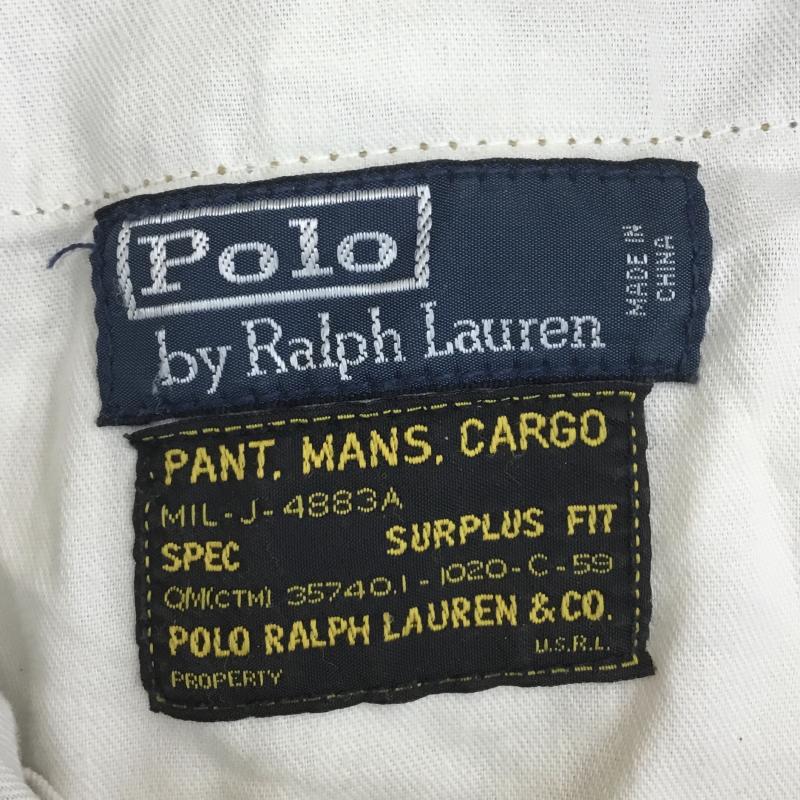 ポロラルフローレン POLO RALPH LAUREN パンツ ワークパンツ、ペインターパンツ 33インチ 無地 ベージュ / ベージュ /  メンズ USED 古着 中古 10107618