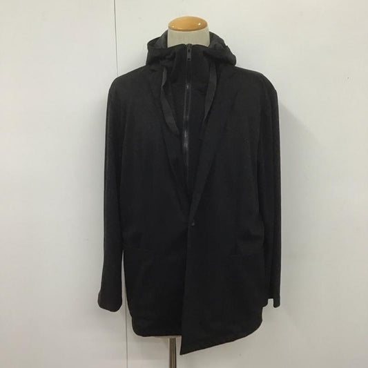 ザラメン ZARA MAN パーカー 長袖 長袖パーカー フード付きパーカー 無地スウェット トレーナー ジップアップパーカー XXL 無地 黒 / ブラック /  メンズ USED 古着 中古 10107474