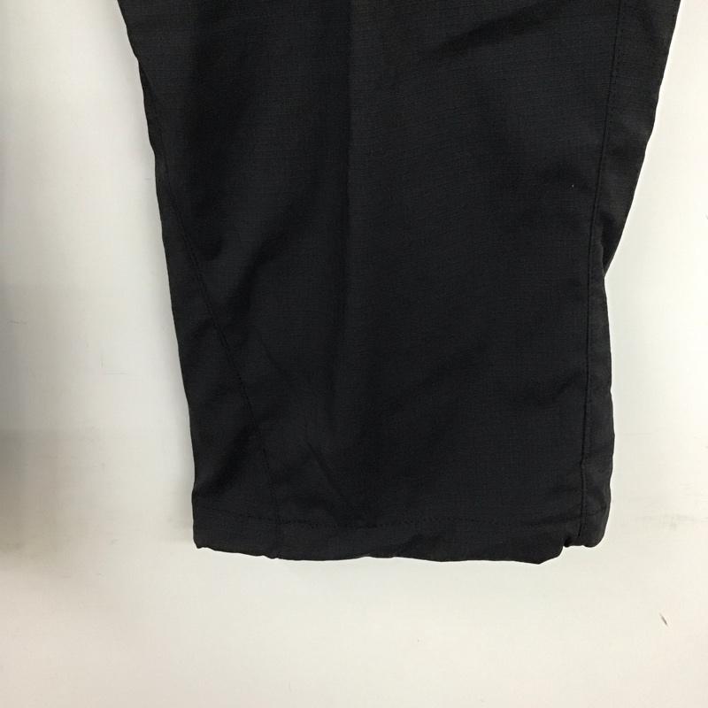 コロンビア Columbia パンツ ショートパンツ 119 pm4905 七分丈パンツ ブルーステムニーパンツ L 無地 黒 / ブラック /  メンズ USED 古着 中古 10133216