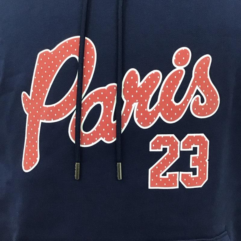 エアジョーダン AIR JORDAN パーカー 長袖 db6497-410 PSG × JORDAN NIKE XXL ロゴ、文字 紺 / ネイビー /  メンズ USED 古着 中古 10121764