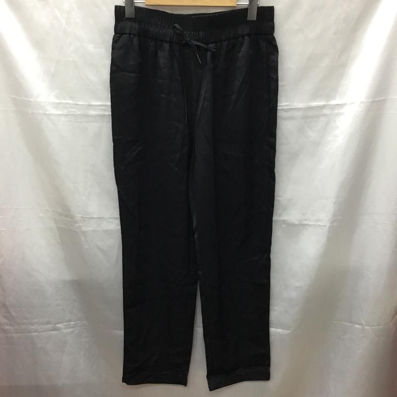 ザラ ZARA パンツ ワークパンツ、ペインターパンツ ワイドパンツ カジュアルパンツ ワークパンツ 36 無地 黒 / ブラック /  レディース USED 古着 中古 10112479