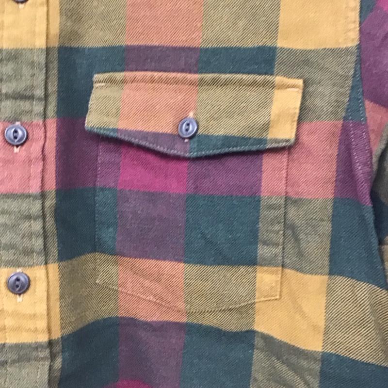 パタゴニア patagonia シャツ、ブラウス 長袖 長袖シャツ チェックシャツ カラーシャツ S チェック マルチカラー / マルチカラー /  メンズ USED 古着 中古 10135482