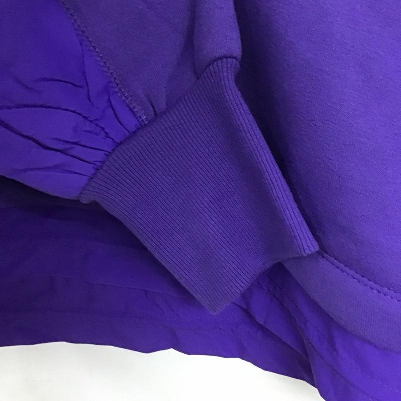 ニコアンド niko and... トレーナー 長袖 ハーフジップ M 無地 紫 / パープル /  レディース USED 古着 中古 10143459