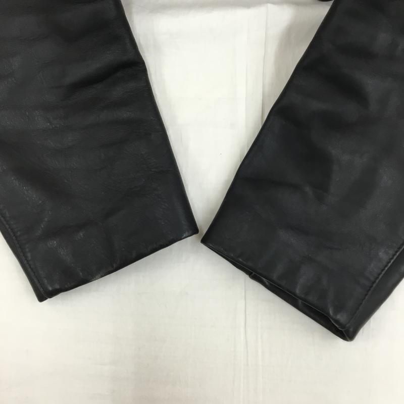 ショット schott ジャケット、上着 レザージャケット 38 無地 黒 / ブラック /  メンズ USED 古着 中古 10139992
