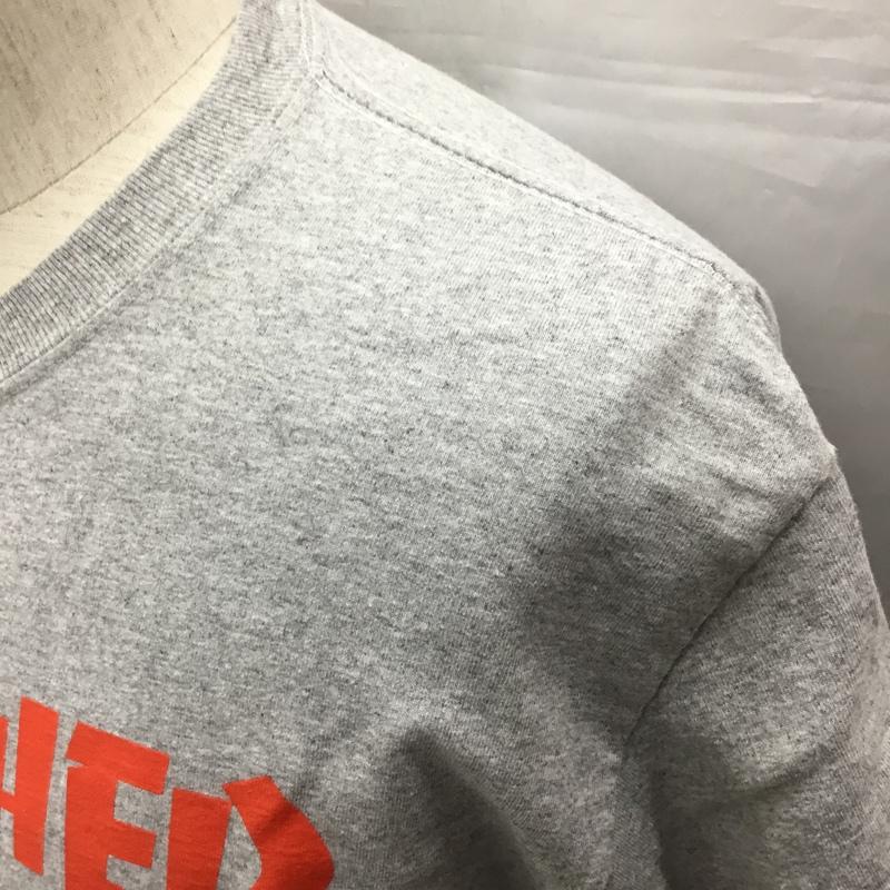 スラッシャー THRASHER Tシャツ 半袖 クルーネック M ロゴ、文字 灰 / グレー /  メンズ USED 古着 中古 10109621