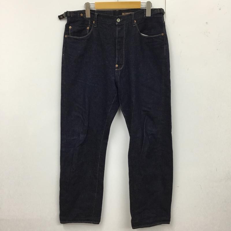 ナイスネス NICENESS パンツ デニム、ジーンズ mn-td18sfn デニムパンツ ストレートパンツ ワイドパンツ カジュアルパンツ M 無地 インディゴ / インディゴ /  メンズ USED 古着 中古 10112477