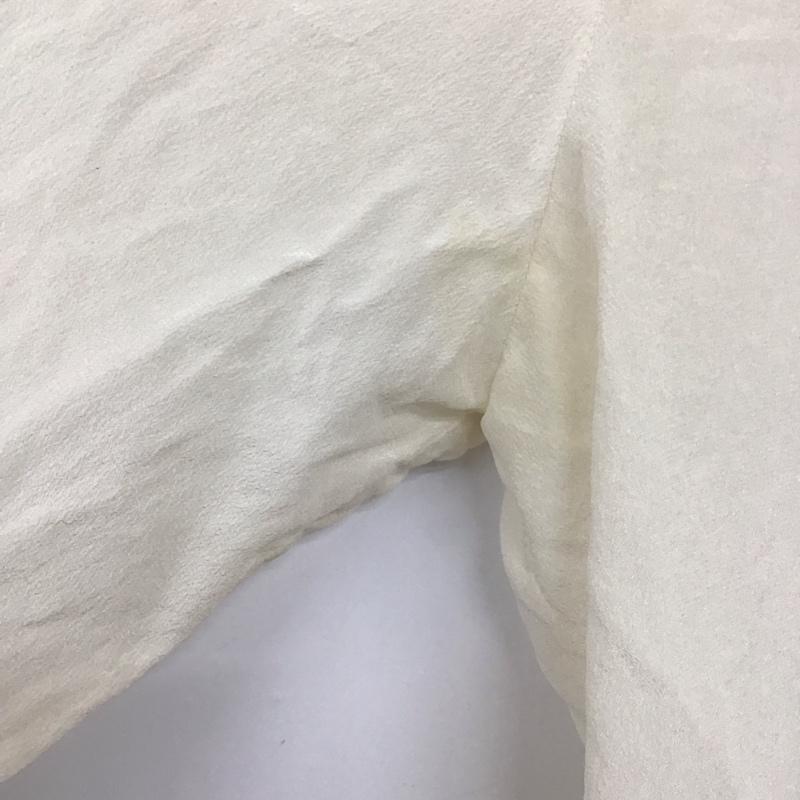 ザラウーマン ZARA WOMAN シャツ、ブラウス 長袖 M 無地 アイボリー / アイボリー /  レディース USED 古着 中古 10136907