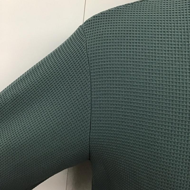 グロスター GLOSTER Tシャツ 長袖 3-0091-1-53-014A ワッフル ロンT サーマル S 無地 緑 / グリーン /  メンズ USED 古着 中古 10118332