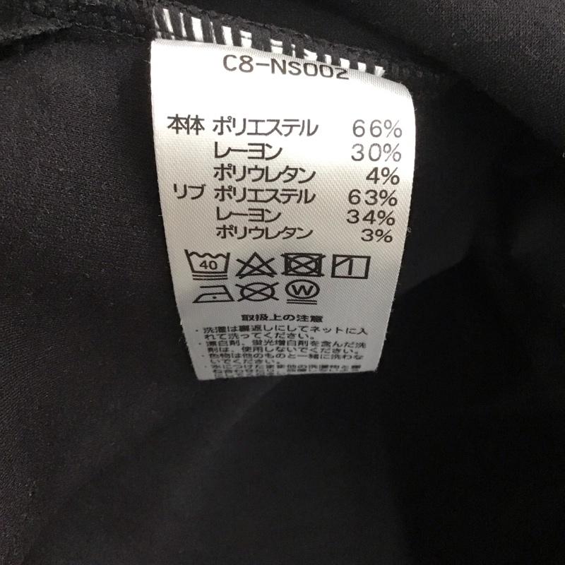 チャンピオン Champion トレーナー 長袖 c8-ns002 スウェット 長袖トレーナー クルーネック L ロゴ、文字 黒 / ブラック /  メンズ USED 古着 中古 10125118