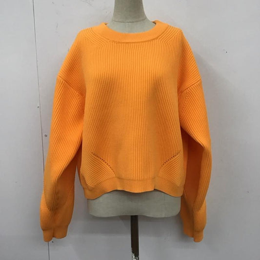 マウジー MOUSSY ニット、セーター 長袖 010GAS70-6100 OVERSIZED KNIT FREE 無地 橙 / オレンジ /  レディース USED 古着 中古 10123217